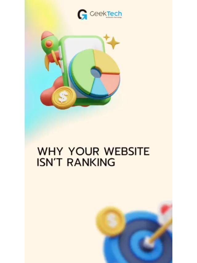 Why Your Website Isn’t Ranking